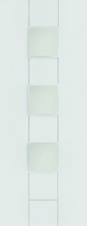 Messina White Glazed Internal Door Messina White Glazed Internal Door